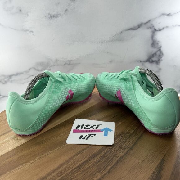 Men's size 7.5-Adidas Sprintstar GV9067 Track Spikes Shoes Celadon-Turquoise NEW - Picture 5 of 9